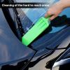 imageNEWISHTOOL Long Reach Auto Bulldozer Squeegee Mini Paddle Scrubber for Window Tint Film Installing and Vehicle WindshieldRear Window Glass Cleaning 1 PC Bulldozer Tint Tool and 3 PCS Scrub PadsAll3colors