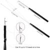 imageNEWISHTOOL Micro Links Hair Extensions Kit Hair Extension Pliers for Beads Hair Extension Loop Needle Pulling Hook Tool Bead Device Tool Kits Micro Link Tools for Hair or Feather Extensions StylingBlack