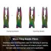 imageNEWISHTOOL Micro Links Hair Extensions Kit Hair Extension Pliers for Beads Hair Extension Loop Needle Pulling Hook Tool Bead Device Tool Kits Micro Link Tools for Hair or Feather Extensions StylingRainbow