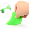 imageNEWISHTOOL PPF Squeegee for Vinyl Soft Rubber Scraper PPF Tools 3IN1 Small Squeegee for Paint Protection Film Installing Vinyl Wrap Window Tint Auto Glass Cleaning TPU Scraping Tool Scratch FreeGreen