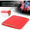 imageNEWISHTOOL PPF Squeegee for Vinyl Soft Rubber Scraper PPF Tools 3IN1 Small Squeegee for Paint Protection Film Installing Vinyl Wrap Window Tint Auto Glass Cleaning TPU Scraping Tool Scratch FreeMagnet Red Box Set