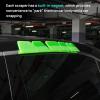 imageNEWISHTOOL PPF Squeegee for Vinyl Soft Rubber Scraper PPF Tools 3IN1 Small Squeegee for Paint Protection Film Installing Vinyl Wrap Window Tint Auto Glass Cleaning TPU Scraping Tool Scratch FreeGreen