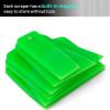 imageNEWISHTOOL PPF Squeegee for Vinyl Soft Rubber Scraper PPF Tools 3IN1 Small Squeegee for Paint Protection Film Installing Vinyl Wrap Window Tint Auto Glass Cleaning TPU Scraping Tool Scratch FreeGreen