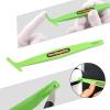 imageNEWISHTOOL Pro Vinyl Wraps Applicator Tool Kit Window Tint Film Car Wrapping Tools Includes 164Ft Knife Less Tape Felt Squeegee Plastic Scraper Wrap Knife and Blades Magnet Holders NT026ANT026A