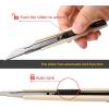 imageNEWISHTOOL Retractable Utility Knife with 30 Degree Snap Off Blade 3 PCS 9mm Box Cutter Knives and 30 PCS Extra Blades Cartons Cardboard Vinyl Paper Cutting Craft Knife Comfortable Handle