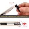 imageNEWISHTOOL Retractable Utility Knife with 30 Degree Snap Off Blade 3 PCS 9mm Box Cutter Knives and 30 PCS Extra Blades Cartons Cardboard Vinyl Paper Cutting Craft Knife Comfortable Handle