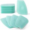 imageNEWISHTOOL Small Vinyl Scraper 20 Pcs Sturdy Plastic Scraper Tool for Vinyl Multifunctional Hard Card MultiEdge Scraper Tool for Window Tint Vinyl Wrap Install Decal Remover Sticker Label Scraper