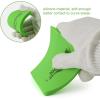imageNEWISHTOOL Soft Silicone Small Squeegee for Vinyl 2 PCS PPF Tools Window Tinting VBlade Scraper for Window Film Application Car Paint Protective Film Installation ampamp Water RemovalGreen