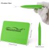imageNEWISHTOOL Soft Silicone Small Squeegee for Vinyl 2 PCS PPF Tools Window Tinting VBlade Scraper for Window Film Application Car Paint Protective Film Installation ampamp Water RemovalGreen