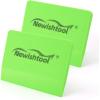 imageNEWISHTOOL Soft Silicone Small Squeegee for Vinyl 2 PCS PPF Tools Window Tinting VBlade Scraper for Window Film Application Car Paint Protective Film Installation ampamp Water RemovalGreen