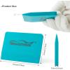 imageNEWISHTOOL Soft Silicone Small Squeegee for Vinyl 2 PCS PPF Tools Window Tinting VBlade Scraper for Window Film Application Car Paint Protective Film Installation ampamp Water RemovalBlue