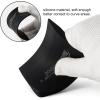 imageNEWISHTOOL Soft Silicone Small Squeegee for Vinyl 2 PCS PPF Tools Window Tinting VBlade Scraper for Window Film Application Car Paint Protective Film Installation ampamp Water RemovalBlack