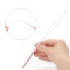 imageNEWISHTOOL Stainless Steel Hair Extension Loop Needle Threader Wire Pulling Hook Tool and Bead Device Tool Micro Link Tool Loop Threader for Hair Silicone Beads Feather Extensions Supplies Pack 3Pink