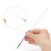 imageNEWISHTOOL Stainless Steel Hair Extension Loop Needle Threader Wire Pulling Hook Tool and Bead Device Tool Micro Link Tool Loop Threader for Hair Silicone Beads Feather Extensions Supplies Pack 3Rainbow
