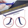 imageNEWISHTOOL Vinyl Wrap Squeegee for Corner Gap Tucking Seaming and Detailing 5 PCS Car Wrap Tools Includes Micro Squeegee Shank Gasket Magnetic Wrap Stick Rubber Seal Lift Curved Edge Smoothing