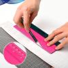 imageNEWISHTOOL Vinyl Wrap Squeegee for Vinyl Big Size Wallpaper Smoothing Squeegee 3 Pack 25CM Decals Squeegee with Ruler ampamp Micro Suede Felt Edge for Sign Making Graphic Window Tint Film ApplicationRose Pink