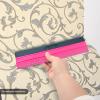 imageNEWISHTOOL Vinyl Wrap Squeegee for Vinyl Big Size Wallpaper Smoothing Squeegee 3 Pack 25CM Decals Squeegee with Ruler ampamp Micro Suede Felt Edge for Sign Making Graphic Window Tint Film ApplicationRose Pink