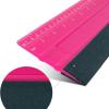 imageNEWISHTOOL Vinyl Wrap Squeegee for Vinyl Big Size Wallpaper Smoothing Squeegee 3 Pack 25CM Decals Squeegee with Ruler ampamp Micro Suede Felt Edge for Sign Making Graphic Window Tint Film ApplicationRose Pink