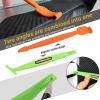 imageNEWISHTOOL Vinyl Wrap Tool Kit Window Tint Tools Car Wrap Kit Includes Magnet Holders Knife Tape Window Tint Squeegee Vinyl Squeegee ampamp Wrap Knife Blades for PPF Car Wrapping Installing
