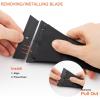 imageNEWISHTOOL Window Tint Kit Felt Squeegee for Vinyl Sticker Adhesive Remover Plastic Scraper Craft Film Knife Blade Set Car Wrap Tool