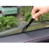 imageNEWISHTOOL Window Tint Tool 5 PCS Black Corner Squeegee with Long Handle and Flat Lip for Window Tinting Film InstallationBlack