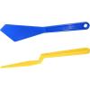 imageNEWISHTOOL Window Tint Tool Includes Long Handle Shank Gasket Squeegee and Corner Chisel Squeegee for Getting Tint in Tight Spots Hard to Reach Areas Car Door Tinting Film Tucking and Installing