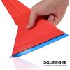 imageNEWISHTOOL Window Tint Tools 2 PCS Slammer Handle Squeegee with 63quot Insert Rubber Blade for All Side Door Windows and Back Windshield Ultra Slim Foot for PPF Film Installation ampamp Water Removal