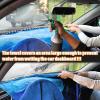 imageNEWISHTOOL Window Tint Tools Car Dash Tower Car Dashboard Protector Cover Mat Absorbent Cloth Towel for Car Dashboard Protecting Water Absorbing Mat Soak Shield Pad ExtraLarge 80inch x 48 inchSky Blue