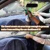 imageNEWISHTOOL Window Tint Tools Car Dash Tower Car Dashboard Protector Cover Mat Absorbent Cloth Towel for Car Dashboard Protecting Water Absorbing Mat Soak Shield Pad ExtraLarge 80inch x 48 inchGray