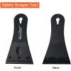 imageNewishTool Plastic Razor Scraper with 3Inch Blade Pack of 2 with 20 Extra Blades for Glue Residue Labels Decals ampamp Stickers on Windows ampamp Glass