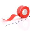 imageSelfFusing Silicone Fusional Repair Tape  SelfAdhesive for Leak Seal Repair  Electrical Insulation  Heat Resist ampamp Waterproof  Airtight  MultiPurpose Soft Rubber Strip  3m x 25mm x 05mm  Red
