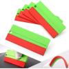 imageNEWISHTOOL 5 Inch Big Buffer Felt Squeegee for Vinyl Sensitive Materials Tinting Film Wrap Application Wallpaper Smoothing Sticker Decals Installation 5 PCS ScratchFree Soft Plastic Card Scraper Tool
