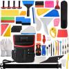 imageNEWISHTOOL Car Wrap Tools Window Tint Film Application Kit Includes Waist Tool Bag Wristband Pouch Vinyl Wrap Magnets PPF Squeegee Tools Utility Knife and Replacement Blades Gloves