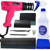 imageNEWISHTOOL Vinyl Wrap Tool Kit with Heat Gun for Vinyl Vinyl Wrap Kit PPF Installation Kit Vinyl Application Tools Car Tint Windows Kit Includes Spray Bottle Felt Squeegee and Vinyl Wrap KnifeCR030