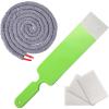 imageNEWISHTOOL Window Tint Tools Film Application Kit Water Absorbent Rope Scrubber Paddle Squeegee for Windshield Cleaning Film Installing