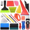 imageVehicle Tint Squeegee PPF Tools Car Wrap Kit Corner Shank Scraper Window Water Wiper Knife Blade Cutter Car Paint Protective Film Wrapping Kit Window Tint Tools PPF Installation Kit