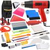 imageVinyl Wrap Tool Kit for Car Wrapping Window Tinting Film Application and PPF Installation Includes 110V Heat Gun for Vinyl Toolkit Bag Micro Wrap Squeegee Magnet Holder Film Cutter Scraper