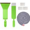 imageWindow Tint Tools Water Absorbing Soak Shield Rope  Automotive Bulldozer Squeegee  Scrubber Paddle Scraper with Replacement Pads for Windshield Cleaning