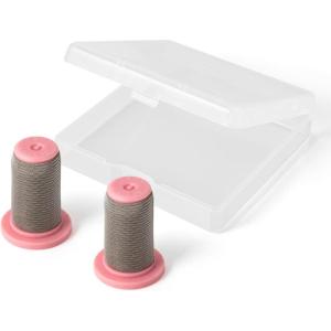 imageNEWISHTOOL 2 PCS 200 Mesh Strainer Micro Filter Screen for Trigger Jet Strainer Stainless Steel Drip Irrigation Replacement Screen for Water Filter