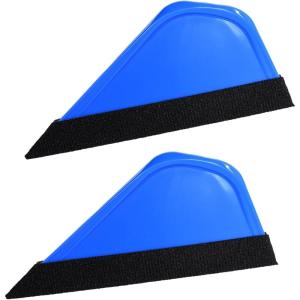 imageNEWISHTOOL 2 Pack 6quot Little Foot Squeegee with Felt Vinyl Wrap Squeegee with Sharp Pointed Blade for Hard to Reach Area Sign Making Air Bubble Removal Scraper Wallpaper Decal Stick Smoothing Tool
