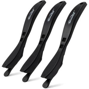 imageNEWISHTOOL 6 Pack Wrap Paper Cutter Back Slitter Sliding Wrapping Paper Cutting Tool Hidden Blade Safety Cutter for Wrapping Craft Paper Carbon Fiber Window FilmBlack