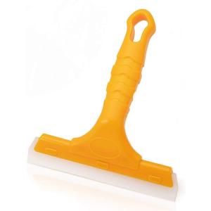 imageNEWISHTOOL Car Window Squeegee with 2ply Soft Silicone Blade and AntiSlip Handle for Automotive Windshield and Shower Mirror Glass Door Cleaning Water Removal Lightweight Small Squeegee Tint Tool