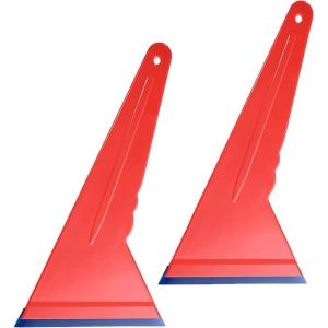 imageNEWISHTOOL Window Tint Tools 2 PCS Slammer Handle Squeegee with 63quot Insert Rubber Blade for All Side Door Windows and Back Windshield Ultra Slim Foot for PPF Film Installation ampamp Water Removal