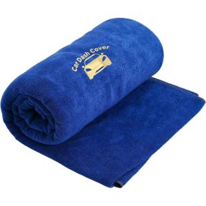 imageNEWISHTOOL Window Tint Tools Car Dash Tower Car Dashboard Protector Cover Mat Absorbent Cloth Towel for Car Dashboard Protecting Water Absorbing Mat Soak Shield Pad ExtraLarge 80inch x 48 inchRoyal Blue