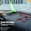 imageNEWISHTOOL Window Tint Tools Vinyl Wrap Tools Includes Sprayer Bottle Dash Towel and Soak RopeFelt Squeegee for Windshield Cleaning and Film Installation