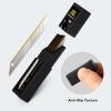 imageNEWISHTOOL 9mm Utility Knife Replacement Blades 100PCS Titanium Coating Edge Snap Off Blades30 Degree UltraSharpTi Blade for 9mm Universal Art Knife Retractable Box Cutter Blade