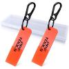imageNEWISHTOOL 2 PCS 1Inch PPF Squeegee with Ring Buckle Sanded Bevel Edge Flexible Mini Rubber Scraper for Vinyl Wrap PPF Installation Window Film Detailing Protective Film Application Bubble Removal