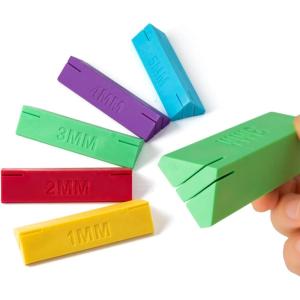 imageNEWISHTOOL Edge Trimming Guide Template for Accurate Cutting and Marking Pack of 5 1mm5mm Gap Cutting Aids Tool for Car Vinyl Wrapping Window TintingSign Making Wallpaper Edges Cut