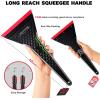 imageNEWSHTOOL Professional Window Tint Squeegee 2 PCS Long Handle PPF Squeegee Kit Triangle TPU Rubber Scraper Tool for Window Tint Film Installation Windshield Rear Glass Cleaning Fast Water Removing