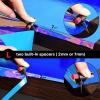 imageNEWISHTOOL Aluminum Vinyl Cutting Guide Spacer 2mm  7mm Wrap Tools 1 Pair Left and Right Hand Edge Trim Cutter PPF Cutting Guide Scratch Free Vinyl Edge Wrap Cut Trim Edge Tool with Blade Locked